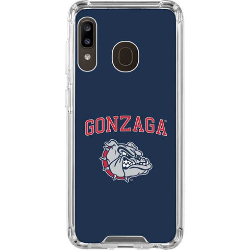 Gonzaga University Bulldogs Galaxy A30 Clear Case