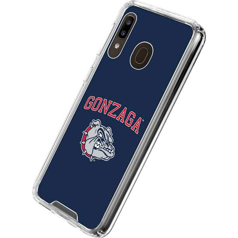 Gonzaga University Bulldogs Galaxy A30 Clear Case