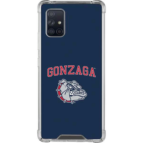 Gonzaga University Bulldogs Galaxy A71 5G Clear Case
