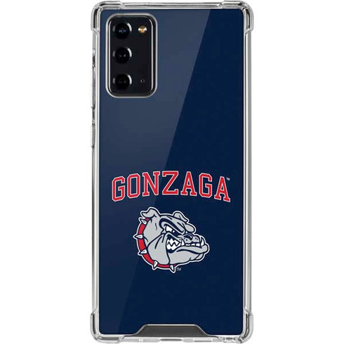 Gonzaga University Bulldogs Galaxy Note20 5G Clear Case