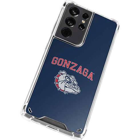Gonzaga University Bulldogs Galaxy S21 Ultra 5G Clear Case
