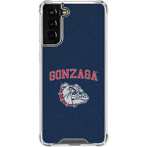 Gonzaga University Bulldogs Galaxy S22 Plus Clear Case