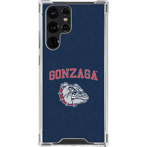 Gonzaga University Bulldogs Galaxy S22 Ultra Clear Case