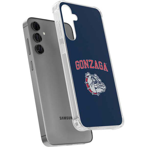 Gonzaga University Bulldogs Galaxy S24 Plus Clear Case
