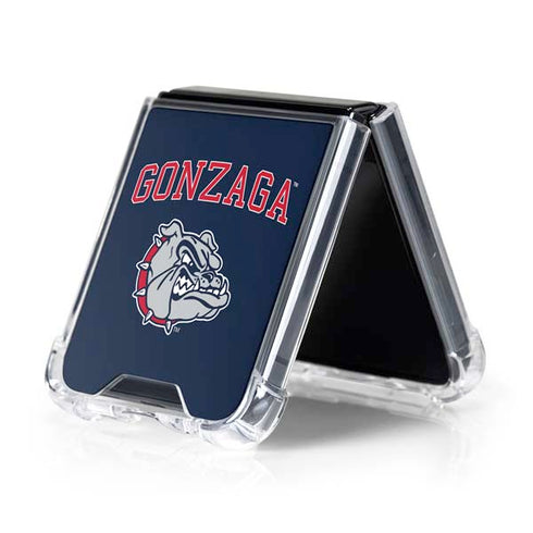 Gonzaga University Bulldogs Galaxy Z Flip5 5G Clear Case