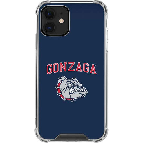 Gonzaga University Bulldogs iPhone 12 Clear Case