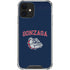 Gonzaga University Bulldogs iPhone 12 Clear Case