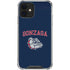 Gonzaga University Bulldogs iPhone 12 Mini Clear Case