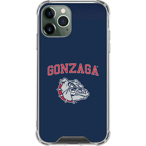 Gonzaga University Bulldogs iPhone 12 Pro Clear Case