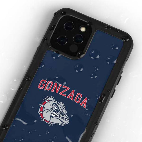 Gonzaga University Bulldogs iPhone 12 Pro Max Waterproof Case