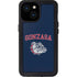 Gonzaga University Bulldogs iPhone 13 Mini Waterproof Case