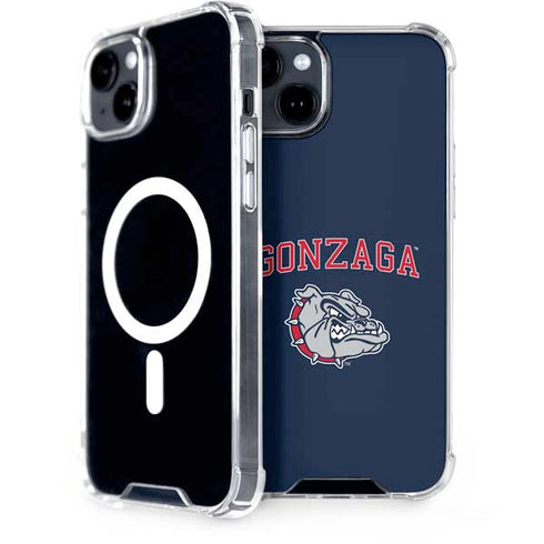 Gonzaga University Bulldogs iPhone 15 Plus MagSafe Case
