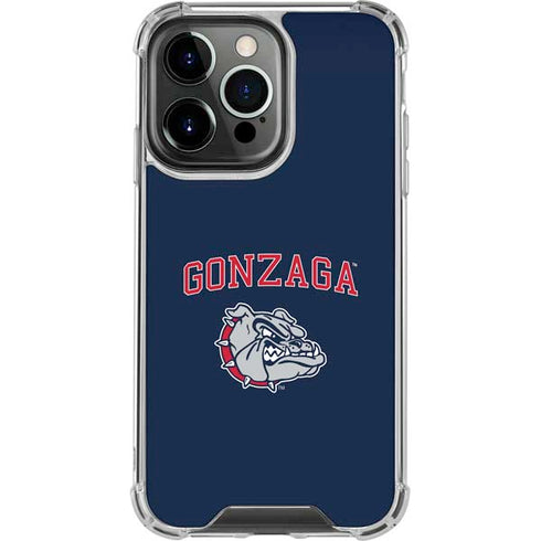 Gonzaga University Bulldogs iPhone 14 Pro Clear Case