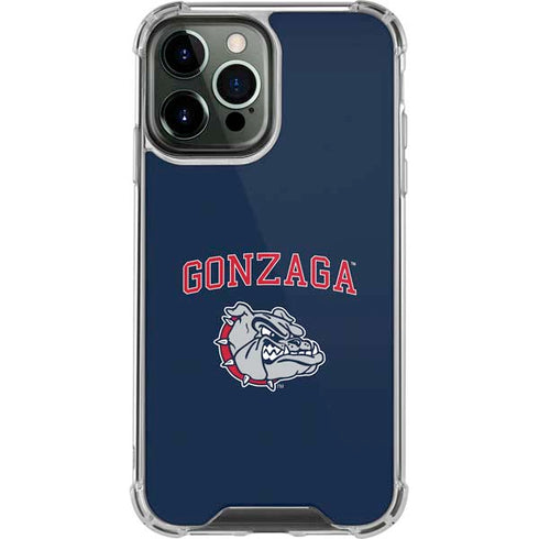 Gonzaga University Bulldogs iPhone 14 Pro Max Clear Case
