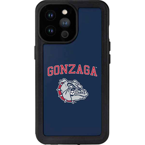 Gonzaga University Bulldogs iPhone 14 Pro Max Waterproof Case