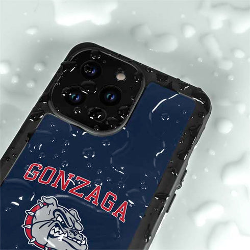 Gonzaga University Bulldogs iPhone 14 Pro Max Waterproof Case