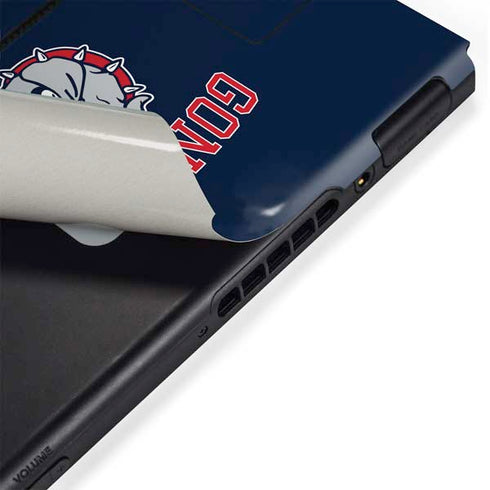 Gonzaga University Bulldogs Nintendo Switch Bundle Skin
