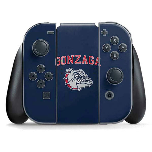 Gonzaga University Bulldogs Nintendo Switch (2017-2021) Joy-Con Controller Skin