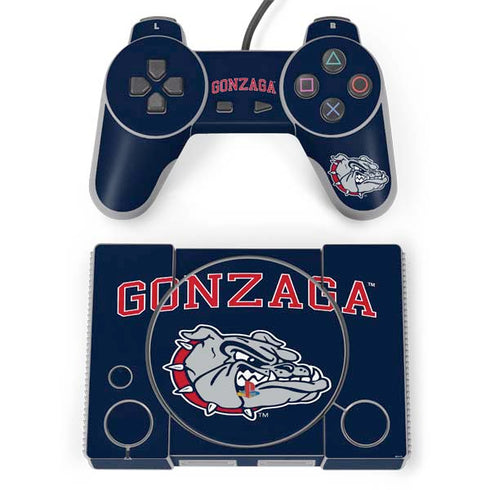 Gonzaga University Bulldogs PlayStation Classic Bundle Skin