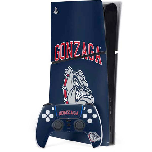 Gonzaga University Bulldogs PS5 Slim Digital Edition Console Skin
