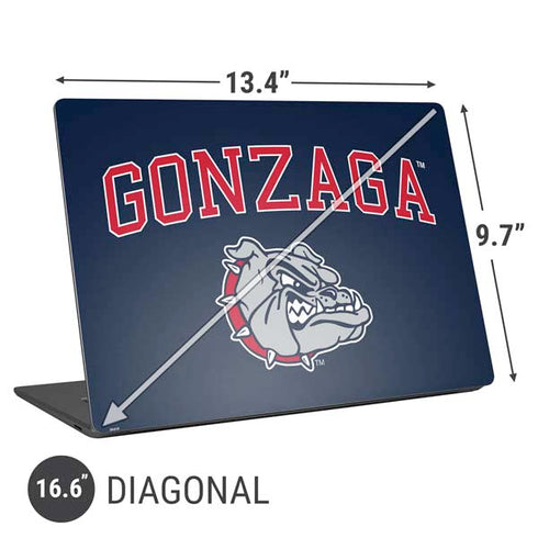 Gonzaga University Bulldogs Universal Laptop 16.6in (13.4 x 9.7in) Skin