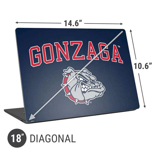 Gonzaga University Bulldogs Universal Laptop 18in (14.6 x 10.6in) Skin