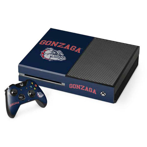 Gonzaga University Bulldogs Xbox One Console and Controller Bundle Skin