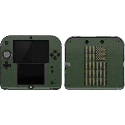 Bullet American Flag Nintendo 2DS Skin