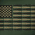 Bullet American Flag Dell Alienware Skin