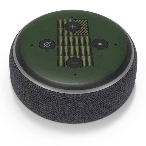 Bullet American Flag Amazon Echo Dot Skin