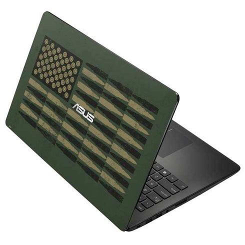 Bullet American Flag Asus X502CA 15.6 Skin