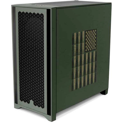 Bullet American Flag Corsair 4000D Tempered Glass Mid-Tower ATX Case Skin