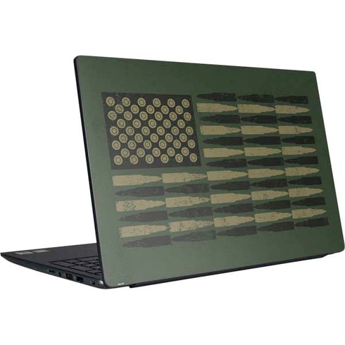 Bullet American Flag Dell Vostro Skin