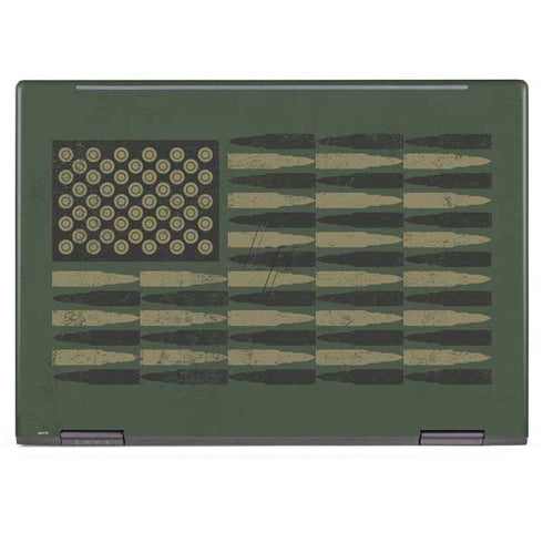 Bullet American Flag HP Envy Skin