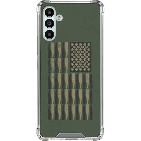 Bullet American Flag Galaxy A13 5G Clear Case