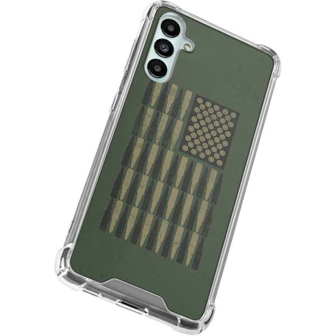 Bullet American Flag Galaxy A15 5G Clear Case