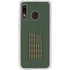 Bullet American Flag Galaxy A20 Clear Case