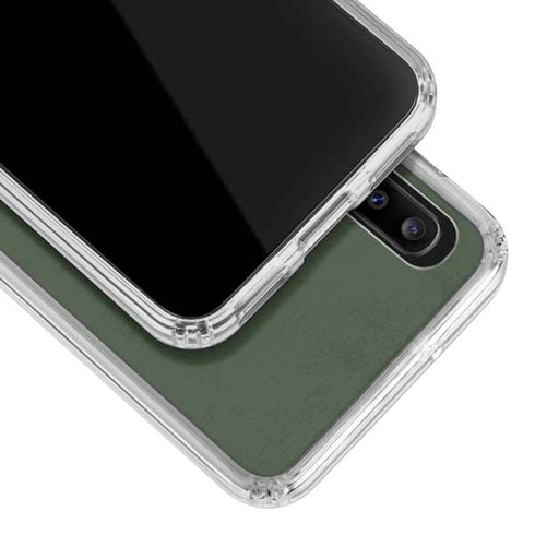 Bullet American Flag Galaxy A20 Clear Case
