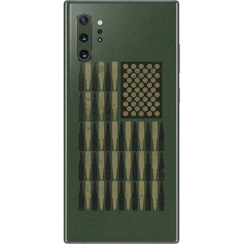 Bullet American Flag Galaxy Note 10 Plus Skin
