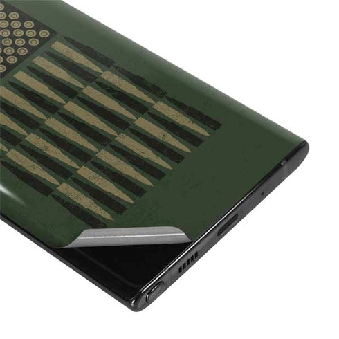 Bullet American Flag Galaxy Note 10 Plus Skin