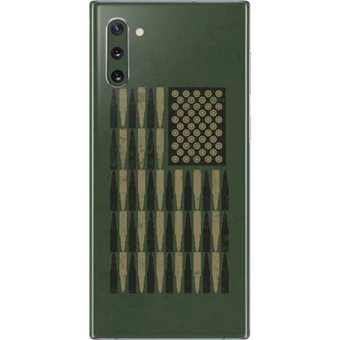 Bullet American Flag Galaxy Note 10 Skin
