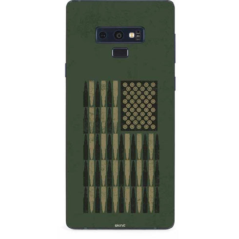 Bullet American Flag Galaxy Note 9 Skin