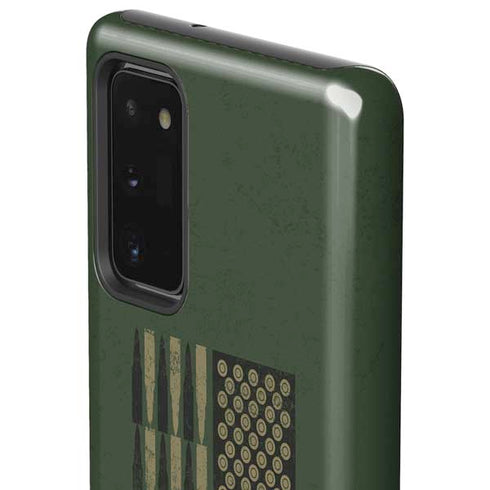 Bullet American Flag Galaxy Note20 5G Pro Case