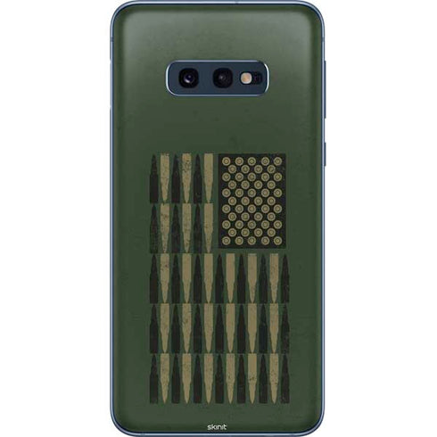 Bullet American Flag Galaxy S10e Skin