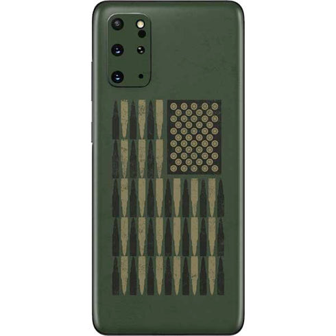 Bullet American Flag Galaxy S20 Plus Skin