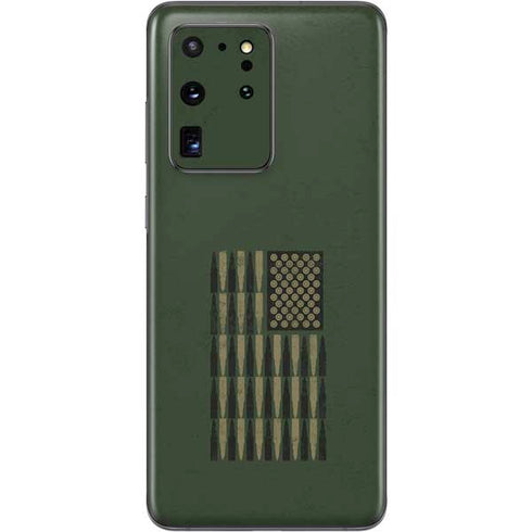 Bullet American Flag Galaxy S20 Ultra 5G Skin