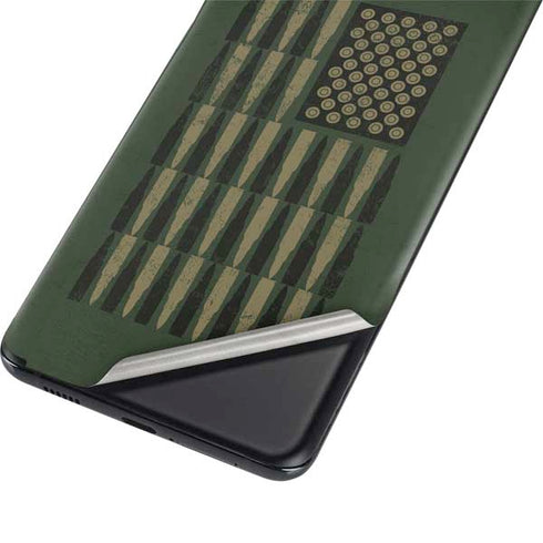 Bullet American Flag Galaxy S21 5G Skin