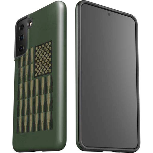 Bullet American Flag Galaxy S21 FE Pro Case