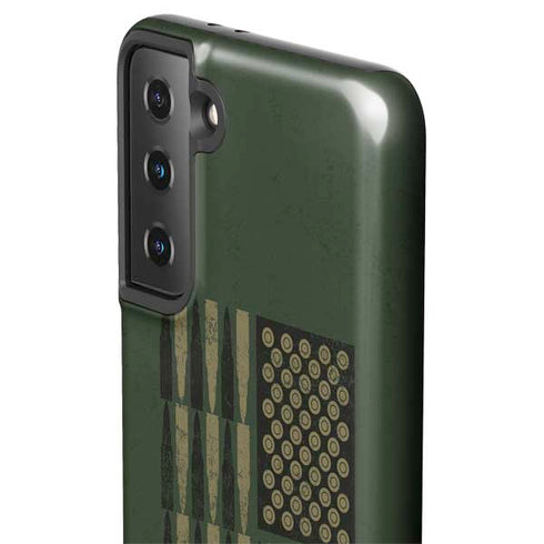 Bullet American Flag Galaxy S21 Plus 5G Pro Case