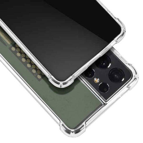Bullet American Flag Galaxy S21 Ultra 5G Clear Case